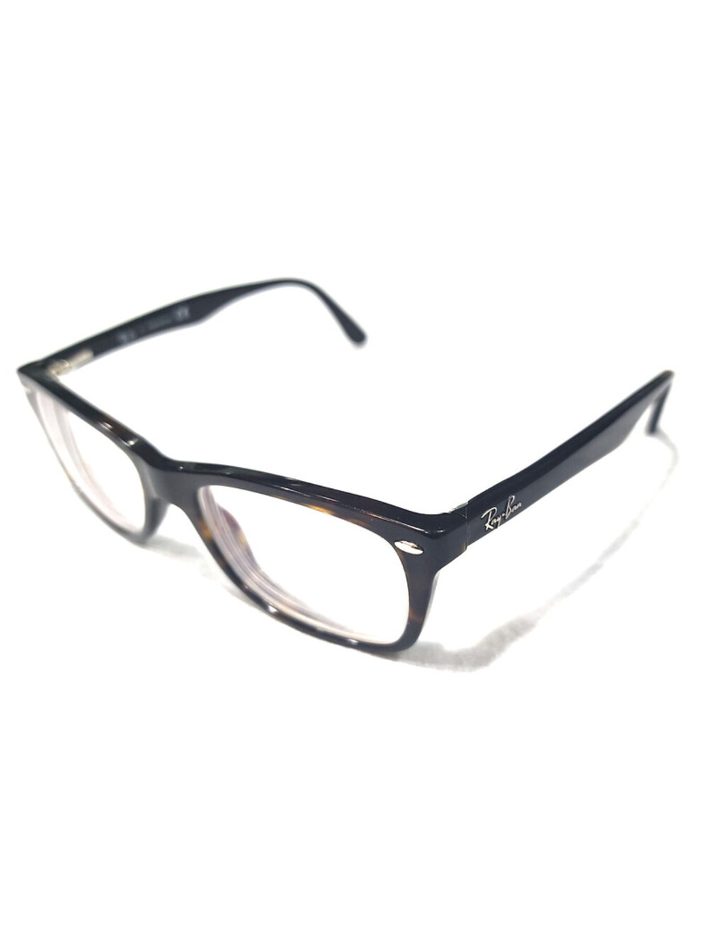 Ray Ban RB5228 2012 Tortoise Brown Oval Eyeglasses Frame 50-17 140 VG